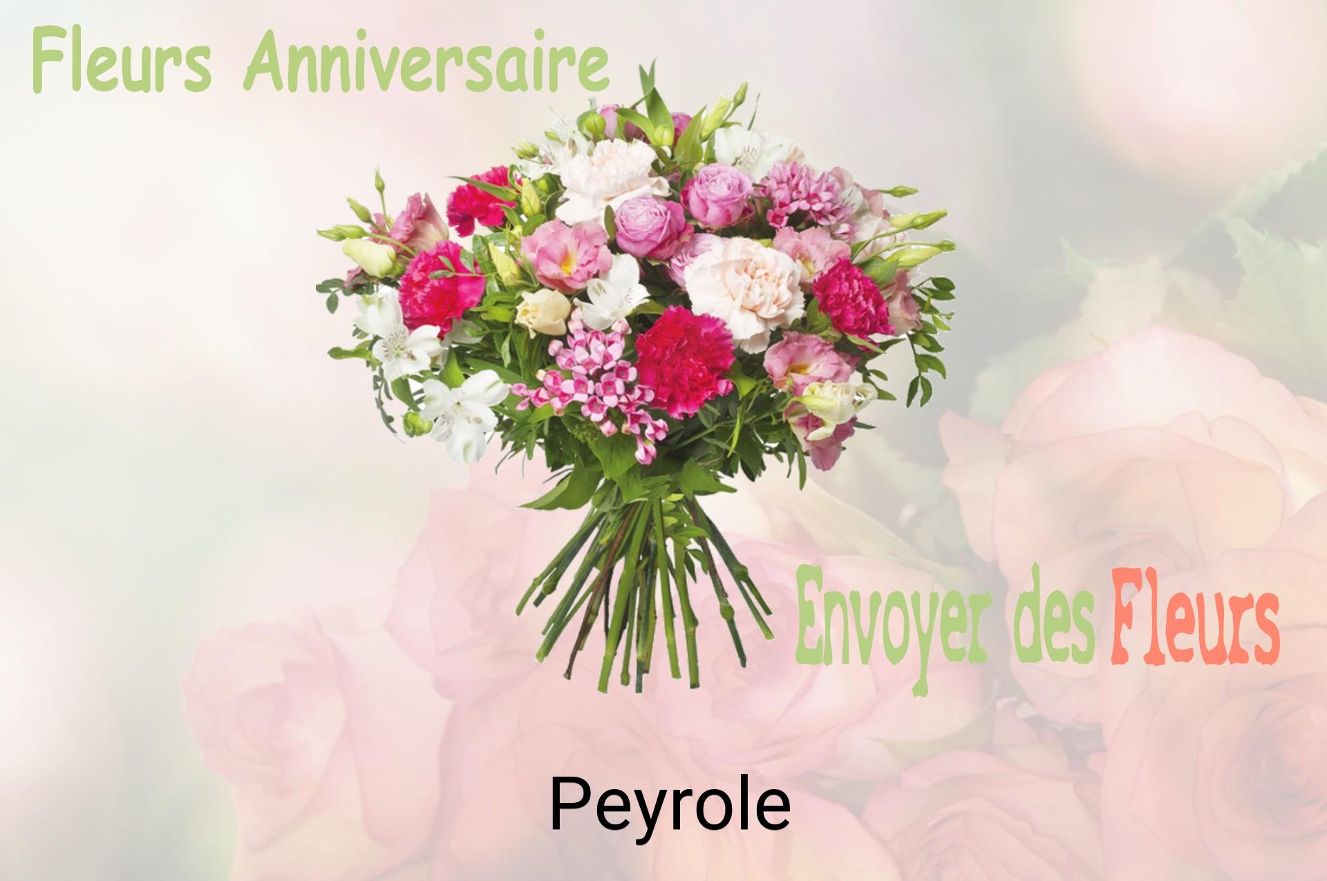 Bouquet de fleurs d’anniversaire livré à Peyrole